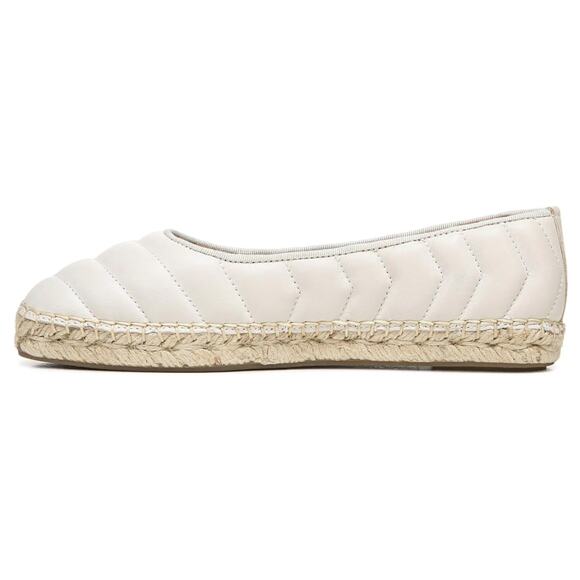 Franco Sarto Kiya Quilted Square Cream Espadrille - Picture 5 of 7